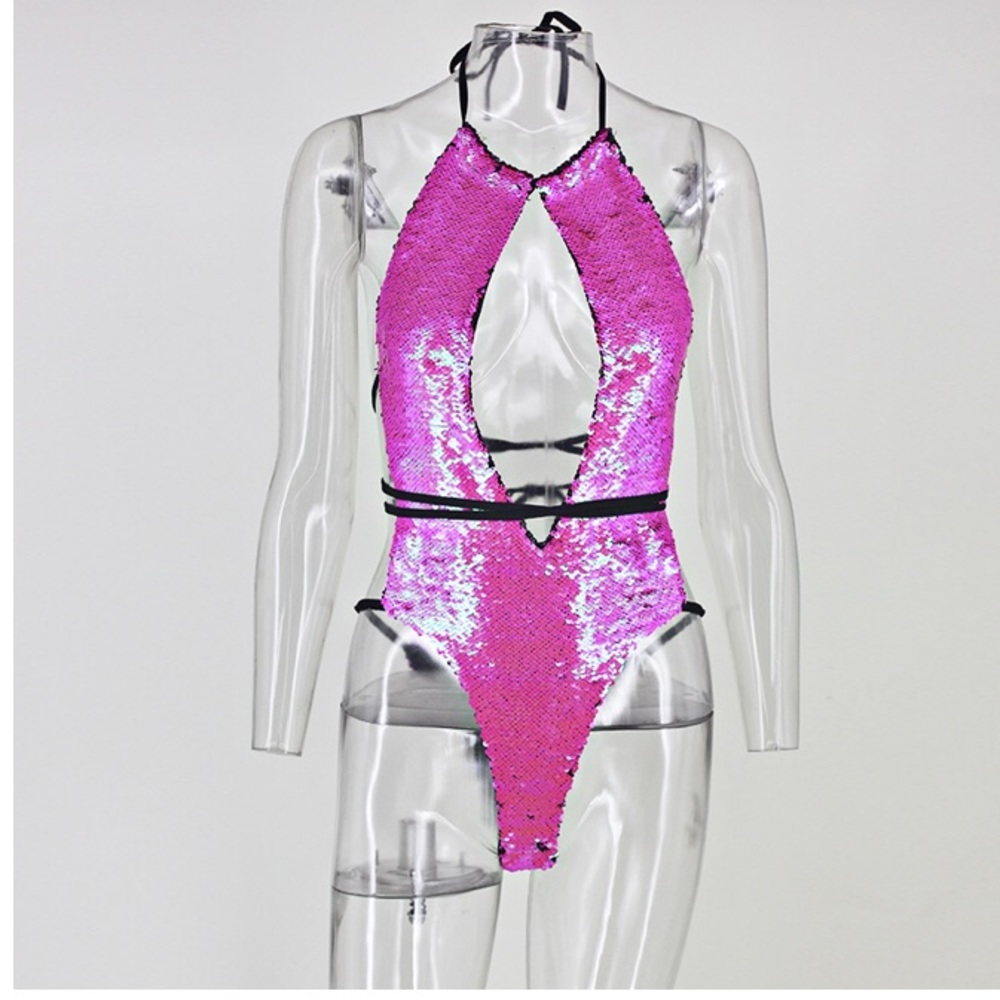 NEW! Sexy Sequin Monokini - Picture 3 of 8